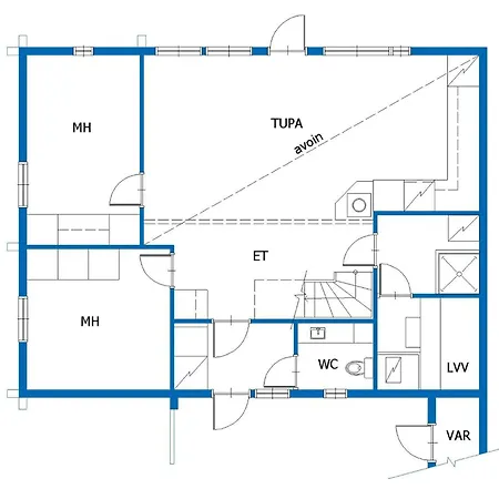 Lustola A By Interhome Дом отдыха